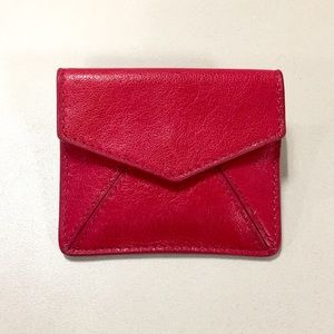 Alice + Olivia leather coin purse